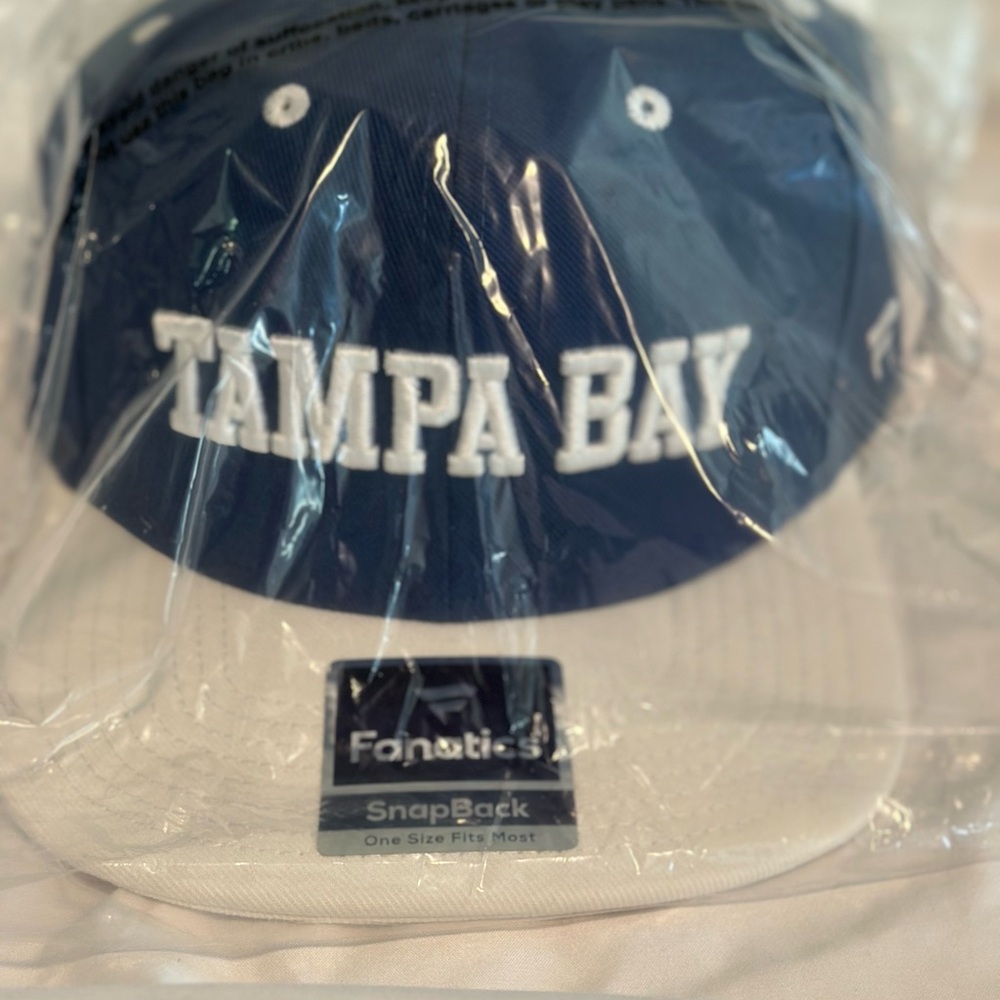 Tampa Bay lightning snap back hat
